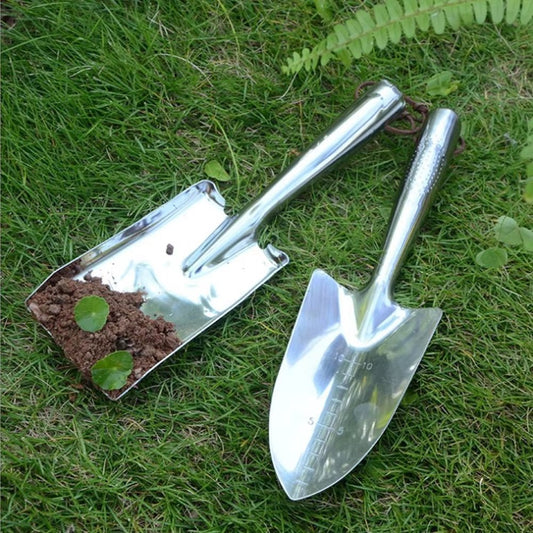 Pelle à bec et pelle carrée en acier inoxydable pour le compost - Bio Composteur