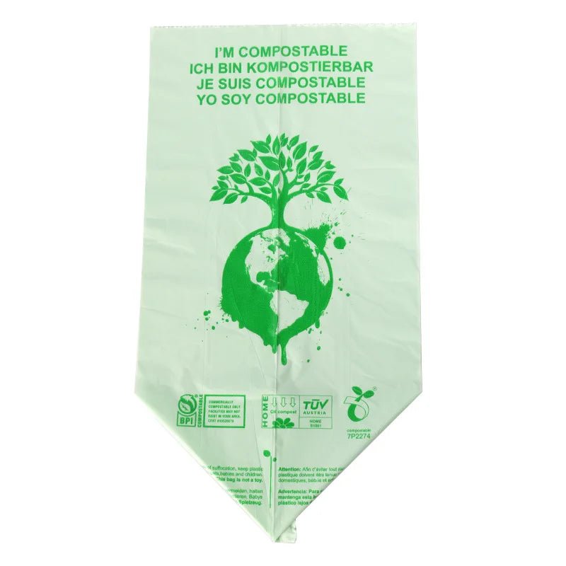 Sacs compostables biodégradables pour déchets végétaux - Bio Composteur