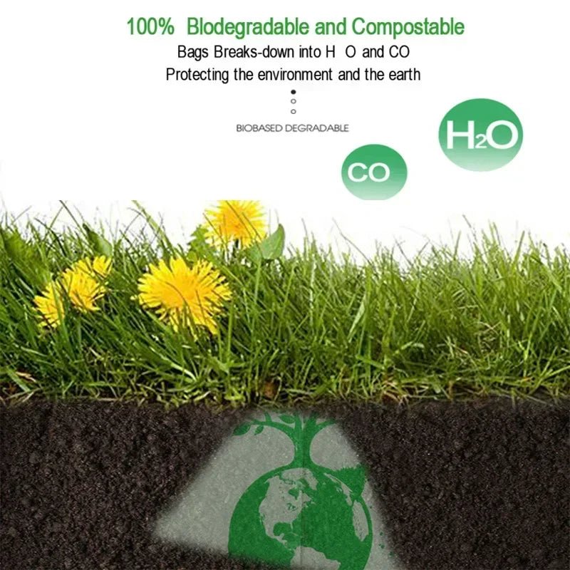 Sacs compostables biodégradables pour déchets végétaux - Bio Composteur