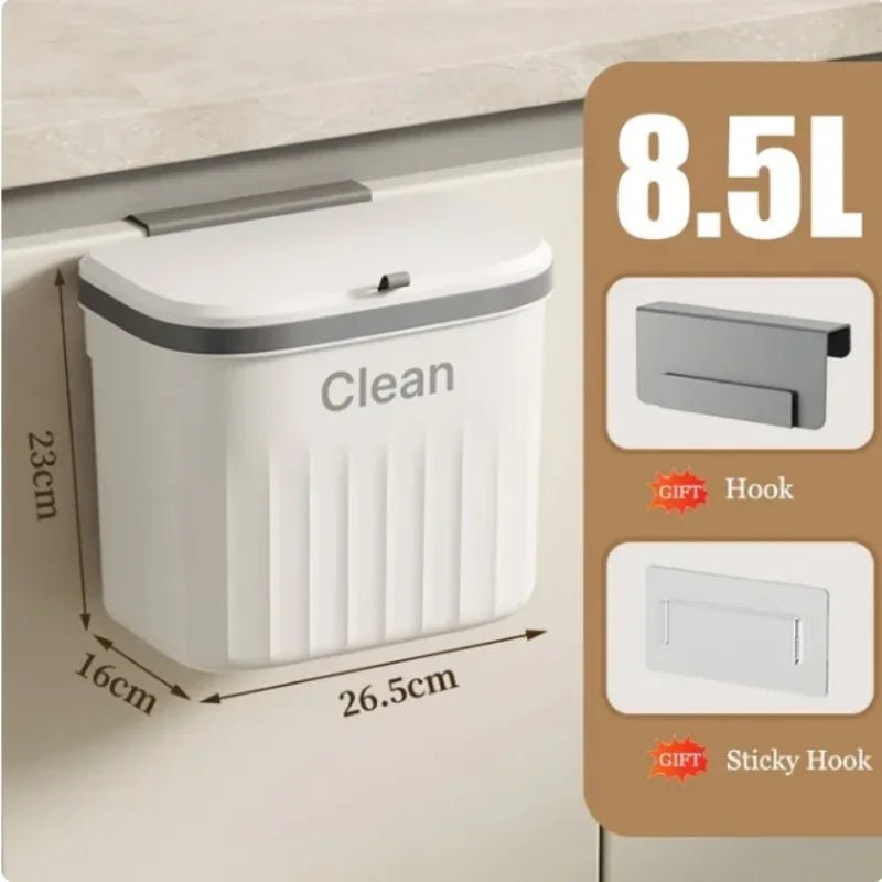 Poubelle de cuisine pour déchets végétaux, avec capot. - Bio Composteur