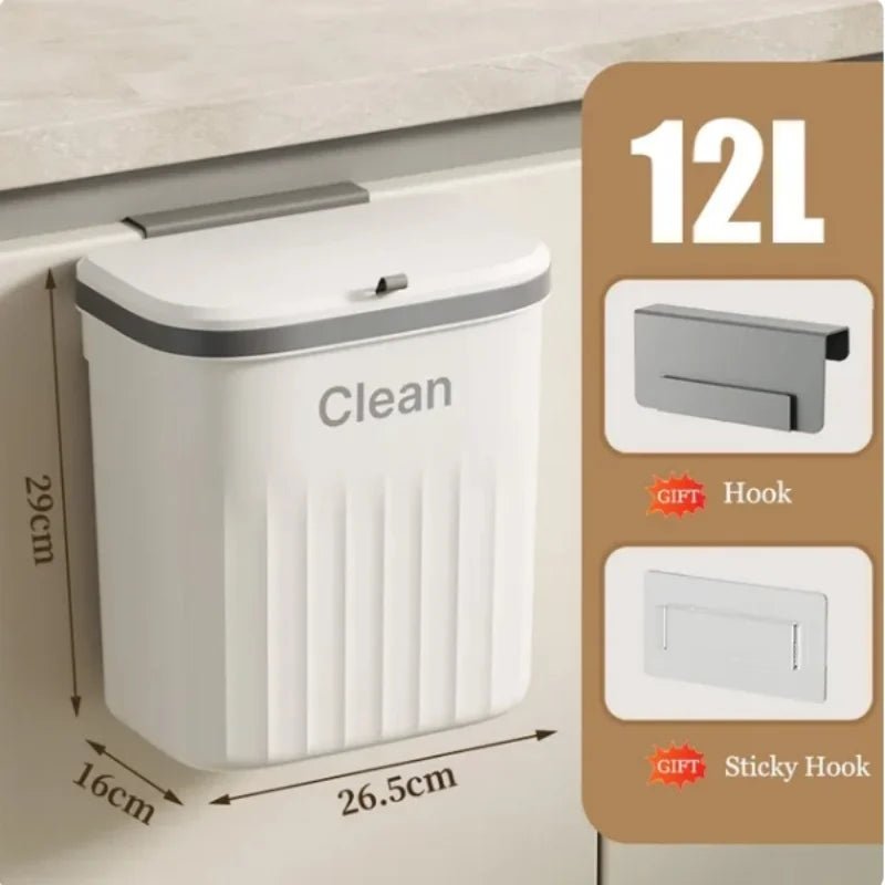 Poubelle de cuisine pour déchets végétaux, avec capot. - Bio Composteur