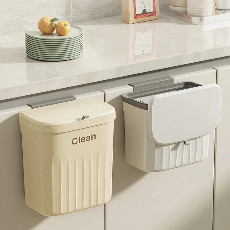 Poubelle de cuisine pour déchets végétaux, avec capot. - Bio Composteur