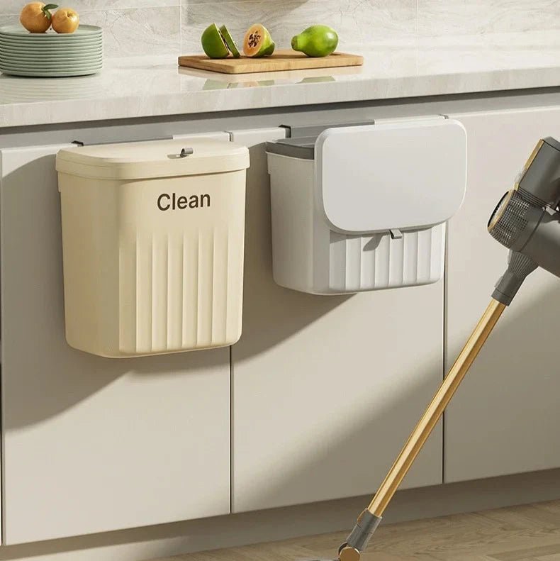 Poubelle de cuisine pour déchets végétaux, avec capot. - Bio Composteur