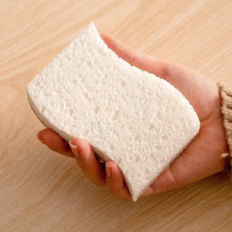 Éponges Compostables Biodégradables pour la Vaisselle en Cuisine - Bio Composteur