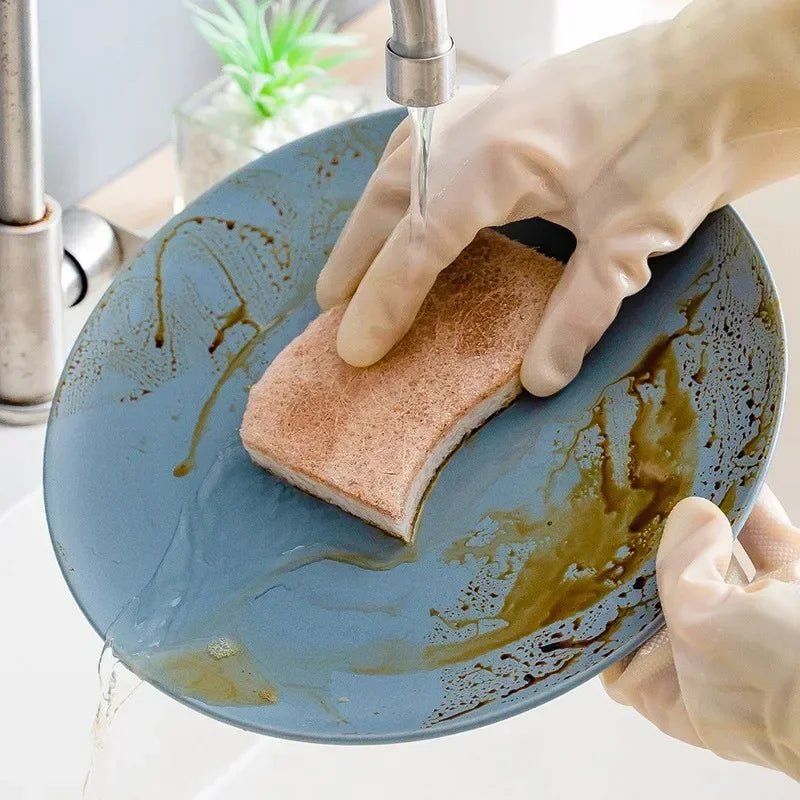 Éponges Compostables Biodégradables pour la Vaisselle en Cuisine - Bio Composteur
